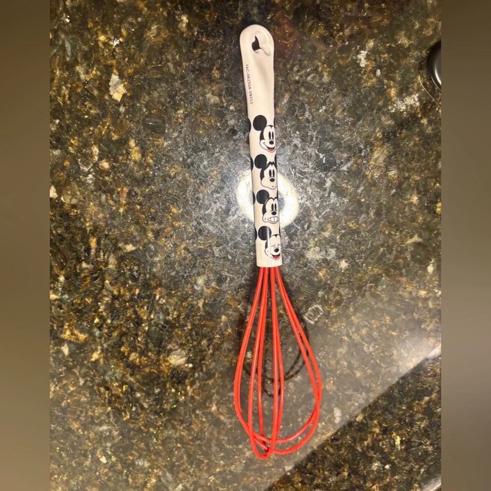 DISNEY 8.5” Mickey Mouse Red Whisk